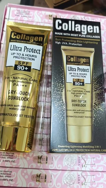 ضد آفتاب کلاژن‌دار 90spf